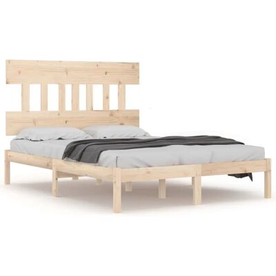 vidaXL Bettgestell 120x190cm - Holzmöbel für Schlafzimmer vidaXL Bettgestell 120x190cm - Holzmöbel für Schlafzimmer