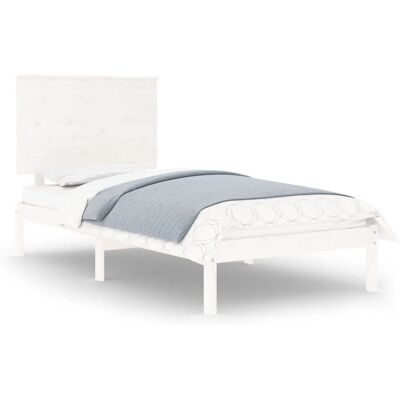 Struttura letto vidaXL 3104789 - Legno di pino massello - 90x200 cm Struttura letto vidaXL 3104789 - Legno di pino massello - 90x200 cm