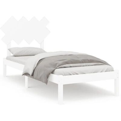 vidaXL Bettgestell Weiß 90x190 cm - Bettgestell vidaXL Bettgestell Weiß 90x190 cm - Bettgestell