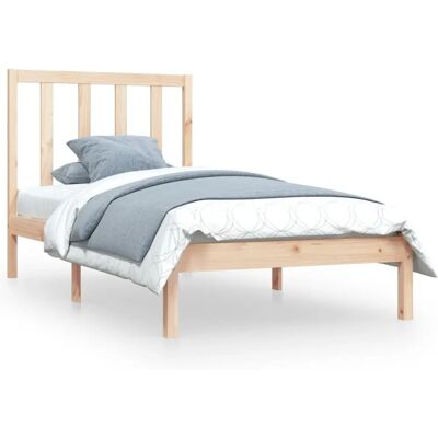 vidaXL Bettrahmen 90x200cm Massivkiefer - Bett vidaXL Bettrahmen 90x200cm Massivkiefer - Bett