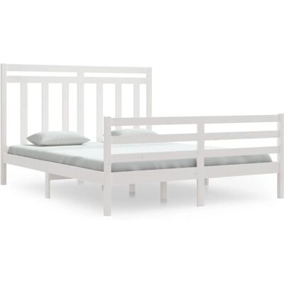 vidaXL Massivholz Bettgestell 200x200 cm - Bettgestell vidaXL Massivholz Bettgestell 200x200 cm - Bettgestell