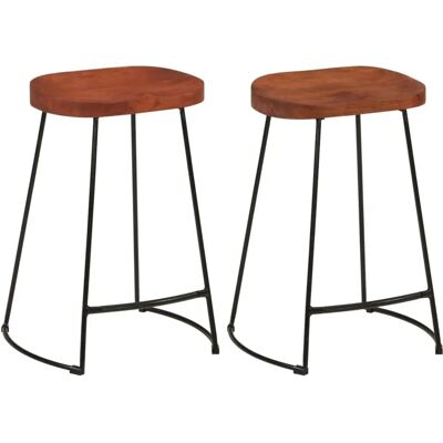 vidaXL Gavin Barhocker Massiv Mango - Barhocker vidaXL Gavin Barhocker Massiv Mango - Barhocker