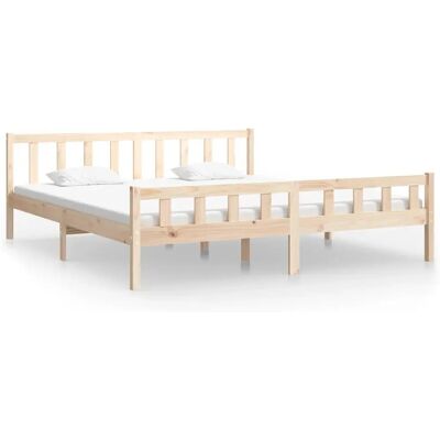 vidaXL Massivholz Bettgestell 160x200 cm - Bettgestell vidaXL Massivholz Bettgestell 160x200 cm - Bettgestell