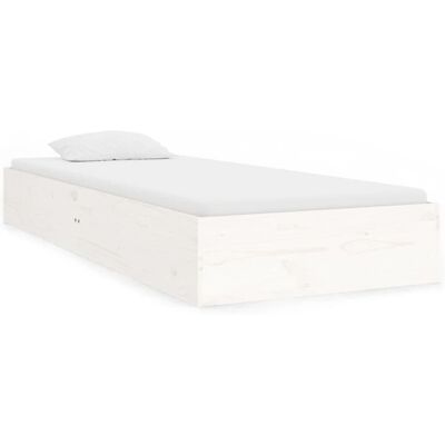 vidaXL 820063 bedframe - Massief dennenhout 75x190cm - Enkelbed vidaXL 820063 bedframe - Massief dennenhout 75x190cm - Enkelbed