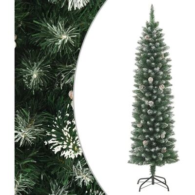 vidaXL Künstlicher Schlanker Weihnachtsbaum mit Ständer - Weihnachtsbaum vidaXL Künstlicher Schlanker Weihnachtsbaum mit Ständer - Weihnachtsbaum