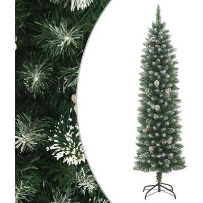 vidaXL Schlanker Weihnachtsbaum 240cm mit Ständer vidaXL Schlanker Weihnachtsbaum 240cm mit Ständer