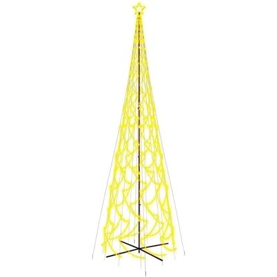 vidaXL Weihnachtsbaum im Kegelform mit 3000 LEDs - 230x800 cm vidaXL Weihnachtsbaum im Kegelform mit 3000 LEDs - 230x800 cm