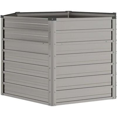 vidaXL Gartenschachtof Rostiges Cortenstahl 129x129x77 cm vidaXL Gartenschachtof Rostiges Cortenstahl 129x129x77 cm