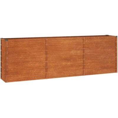 Marke Modell - Rostiger Gartenbeet 240x40x77cm - Gartentyp Marke Modell - Rostiger Gartenbeet 240x40x77cm - Gartentyp