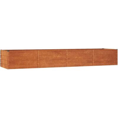 vidaXL Hochbeet aus Cortenstahl - 320x80x45 cm vidaXL Hochbeet aus Cortenstahl - 320x80x45 cm