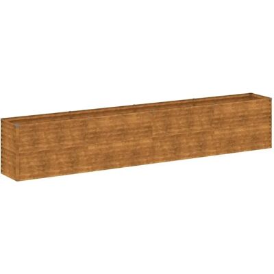 vidaXL Garden Raised Bed 385x50x69 cm Corten Steel - Garden Raised Bed vidaXL Garden Raised Bed 385x50x69 cm Corten Steel - Garden Raised Bed