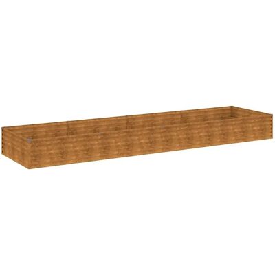 vidaXL Cortenstahl Gartentrog 387x100x36 cm - Gartenbeet vidaXL Cortenstahl Gartentrog 387x100x36 cm - Gartenbeet