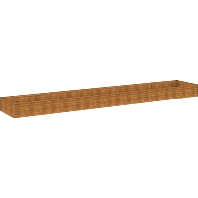vidaXL verhoogde tuinbak - Cortenstaal - 579x100x36 cm vidaXL verhoogde tuinbak - Cortenstaal - 579x100x36 cm