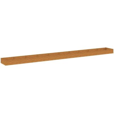 vidaXL Garten Hochbeet 960x100x36 cm Cortenstahl - Hochbeet vidaXL Garten Hochbeet 960x100x36 cm Cortenstahl - Hochbeet