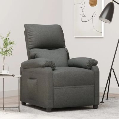 vidaXL Dunkelgraues Relaxsessel - Relaxsessel vidaXL Dunkelgraues Relaxsessel - Relaxsessel