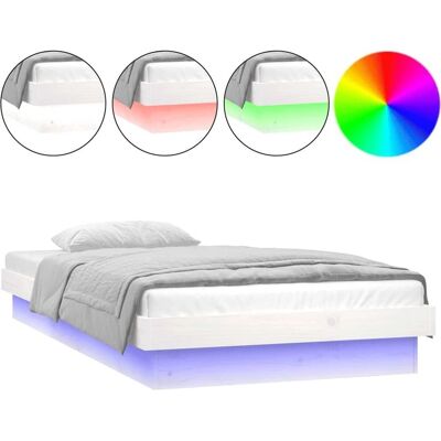 vidaXL LED Bettgestell Klein Einzel - Bettgestell vidaXL LED Bettgestell Klein Einzel - Bettgestell