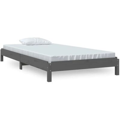 vidaXL pinotuettu sänky - 75x190cm minimalistinen vidaXL pinotuettu sänky - 75x190cm minimalistinen