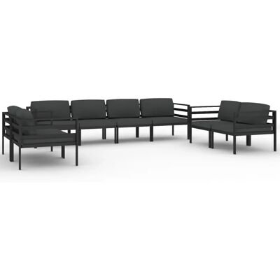 VidaXL Gartenset - Lounge Modular - Robustes Aluminium VidaXL Gartenset - Lounge Modular - Robustes Aluminium