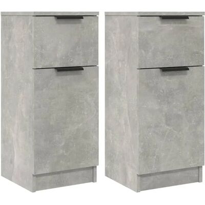 vidaXL 811124 Concrete Grey Sideboard - Sideboard vidaXL 811124 Concrete Grey Sideboard - Sideboard