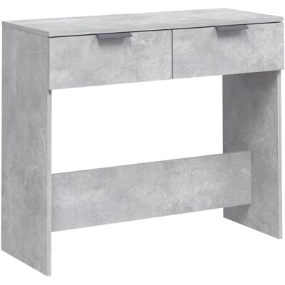 vidaXL 811335 Konsole Tisch Beton Grau - Beistelltisch vidaXL 811335 Konsole Tisch Beton Grau - Beistelltisch