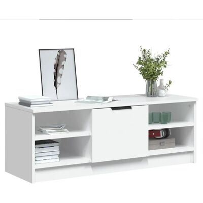 vidaXL 811367 Weiß Engineered Wood TV Schrank - Fernsehtisch vidaXL 811367 Weiß Engineered Wood TV Schrank - Fernsehtisch