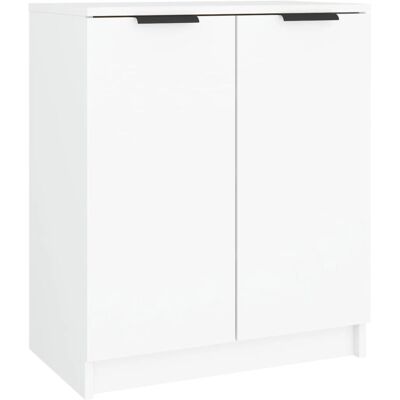 vidaXL Weißes Schuhschrank 59x35x70 cm Sperrholz - Schuhaufbewahrung vidaXL Weißes Schuhschrank 59x35x70 cm Sperrholz - Schuhaufbewahrung