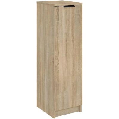 vidaXL Sonoma Eichen Schuhschrank - 30x35x100 cm - Fluraufbewahrung vidaXL Sonoma Eichen Schuhschrank - 30x35x100 cm - Fluraufbewahrung