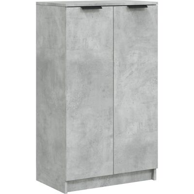 vidaXL Betongrijze schoenenkast 59x35x100 cm Hout vidaXL Betongrijze schoenenkast 59x35x100 cm Hout