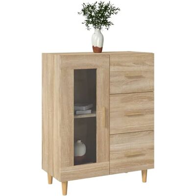 vidaXL Sonoma Oak Sideboard - 69.5x34x90 cm - Engineered Wood vidaXL Sonoma Oak Sideboard - 69.5x34x90 cm - Engineered Wood