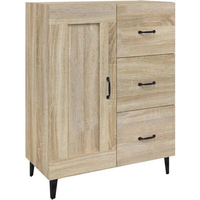 vidaXL Sonoma Eichen Sideboard - Wohnzimmermöbel vidaXL Sonoma Eichen Sideboard - Wohnzimmermöbel