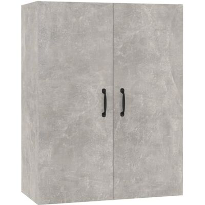 vidaXL Armoire Murale Gris Béton - Rangement mural - Publicité vidaXL Armoire Murale Gris Béton - Rangement mural - Publicité
