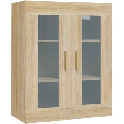 vidaXL 812279 Brauner Wand-Sideboard vidaXL 812279 Brauner Wand-Sideboard