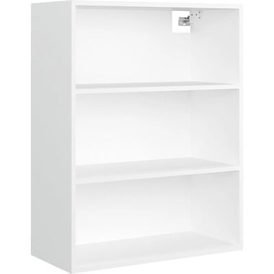 vidaXL Armoire Murale Blanche 69.5x32.5x90 cm - Armoire Murale - Publicité vidaXL Armoire Murale Blanche 69.5x32.5x90 cm - Armoire Murale - Publicité