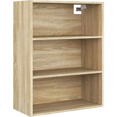 vidaXL 812315 Sonoma Eiche Wandregal - Wandmontiertes Aufbewahrungsschränkchen vidaXL 812315 Sonoma Eiche Wandregal - Wandmontiertes Aufbewahrungsschränkchen