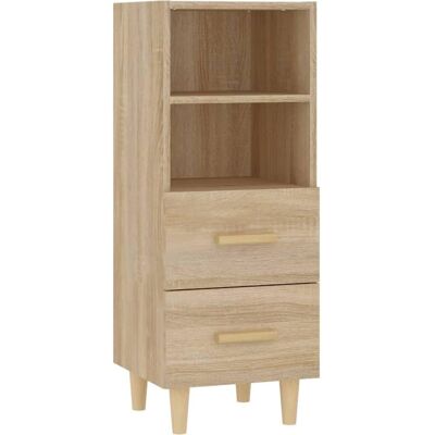 MAISONCHIC - Credenza - Sonoma Oak, 34x34x90 cm - Credenza MAISONCHIC - Credenza - Sonoma Oak, 34x34x90 cm - Credenza