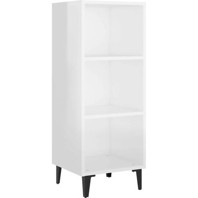 vidaXL 812390 Buffet en bois laqué blanc brillant - Buffet - Publicité vidaXL 812390 Buffet en bois laqué blanc brillant - Buffet - Publicité