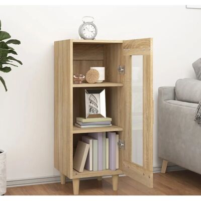 Vidaxl Sonoma Eichen-Sideboard - Stauraum Vidaxl Sonoma Eichen-Sideboard - Stauraum