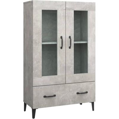 vidaXL 812559 Buffet Gris Béton - Buffet - Publicité vidaXL 812559 Buffet Gris Béton - Buffet - Publicité
