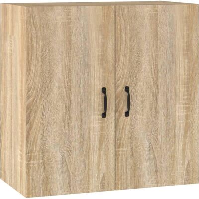 vidaXL Armoire murale chêne Sonoma - Rangement mural - Bois d'ingénierie - Publicité vidaXL Armoire murale chêne Sonoma - Rangement mural - Bois d'ingénierie - Publicité