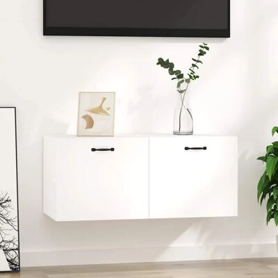 vidaXL Seinähylly Hologlaani Valkoinen 80x36,5x35 cm Inkarakennettu Puu - Seinähylly vidaXL Seinähylly Hologlaani Valkoinen 80x36,5x35 cm Inkarakennettu Puu - Seinähylly