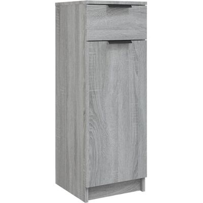 vidaXL Armoire de salle de bain gris Sonoma - Bois stratifié WC & Meuble lavabo - 32x34x90 cm - Publicité vidaXL Armoire de salle de bain gris Sonoma - Bois stratifié WC & Meuble lavabo - 32x34x90 cm - Publicité
