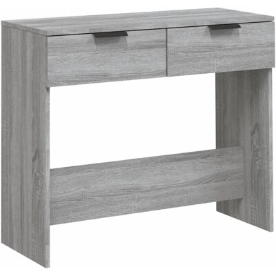 vidaXL 817073 Graues Sonoma Konsolentisch - Tisch vidaXL 817073 Graues Sonoma Konsolentisch - Tisch