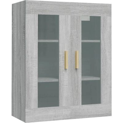 vidaXL 817388 Graues Sonoma Wandregal - Wandaufbewahrung vidaXL 817388 Graues Sonoma Wandregal - Wandaufbewahrung