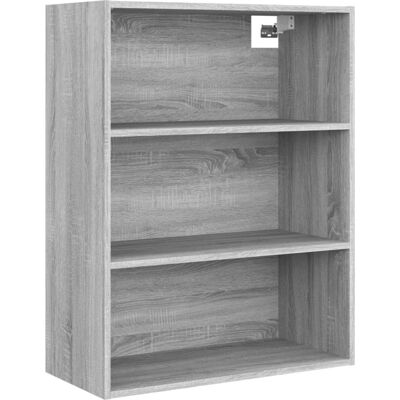 vidaXL 817400 Graues Sonoma Wandregal - Wohnzimmer Sideboard vidaXL 817400 Graues Sonoma Wandregal - Wohnzimmer Sideboard