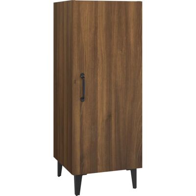 vidaXL Sideboard braun Eiche 34,5x34x90 cm - Sideboard vidaXL Sideboard braun Eiche 34,5x34x90 cm - Sideboard