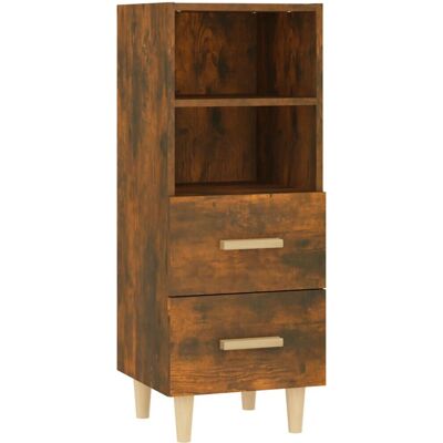 vidaXL 817414 Gerookte Eik Dressoir - Woonkamer Meubel vidaXL 817414 Gerookte Eik Dressoir - Woonkamer Meubel