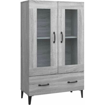 vidaXL 817481 Grau Sonoma Highboard - Sideboard vidaXL 817481 Grau Sonoma Highboard - Sideboard