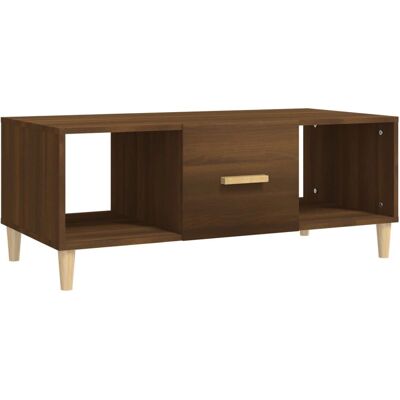 vidaXL Couchtisch Eiche Braun - Tisch vidaXL Couchtisch Eiche Braun - Tisch