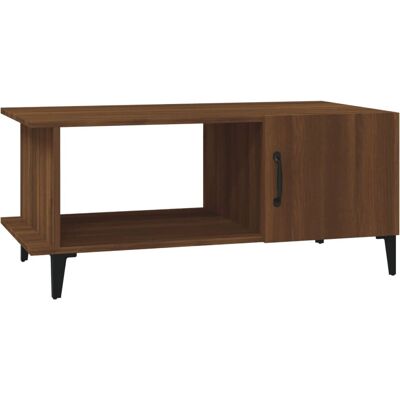 vidaXL Couchtisch Eiche Braun - Kaffeetisch vidaXL Couchtisch Eiche Braun - Kaffeetisch