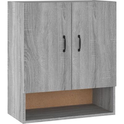 vidaXL Armoire Murale Gris Sonoma - Rangement 60x31x70 cm - Publicité vidaXL Armoire Murale Gris Sonoma - Rangement 60x31x70 cm - Publicité